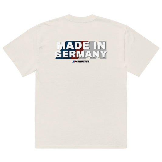 Made In Germany Oversized Bone faded t-shirt